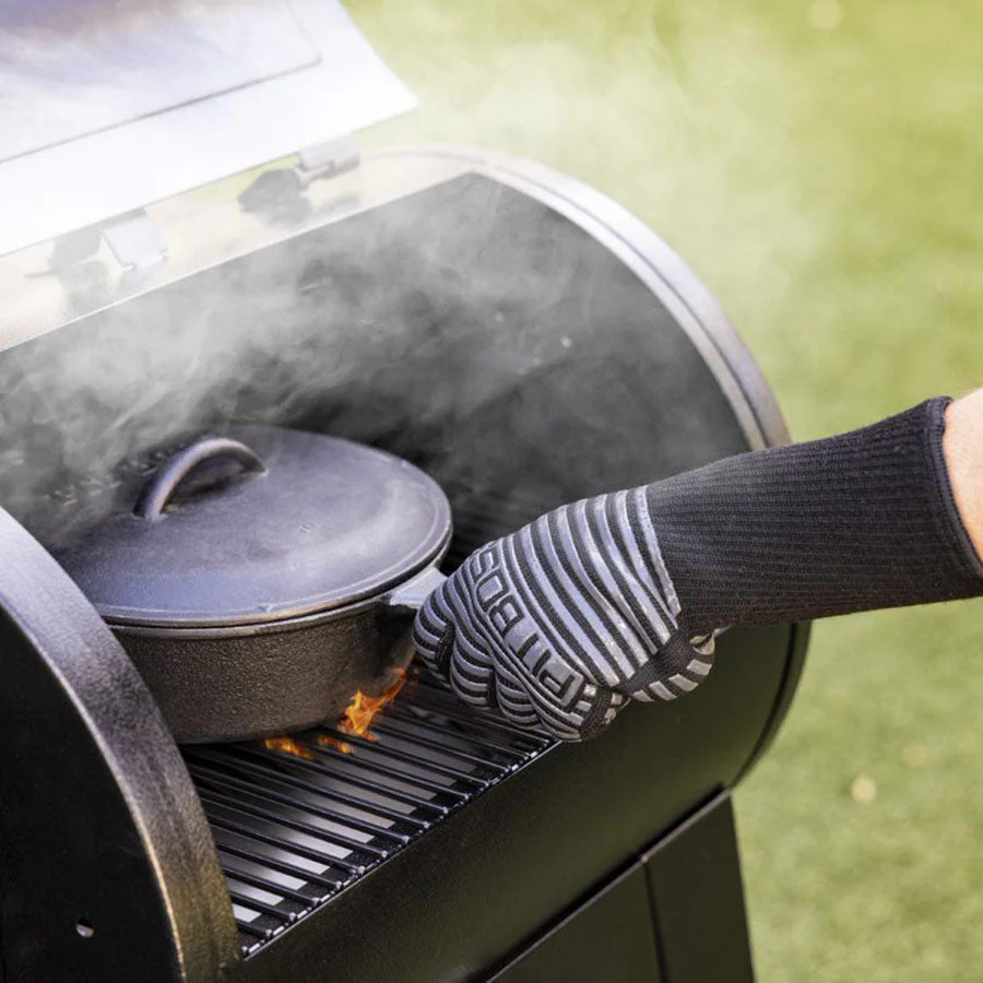 High Heat Knitted BBQ Gloves - Image 3