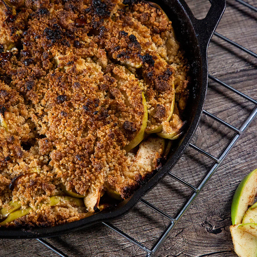14in Cast Iron Deep Skillet with Lid - Image 5