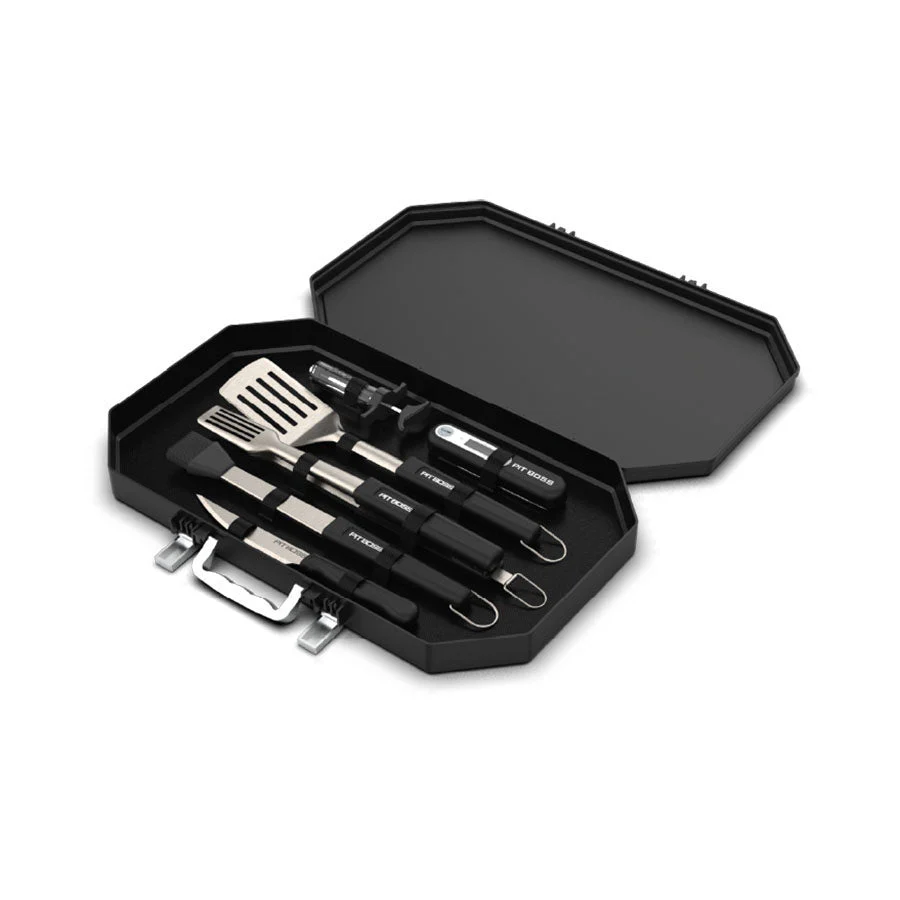 6 Piece Barbecue Toolset with Case