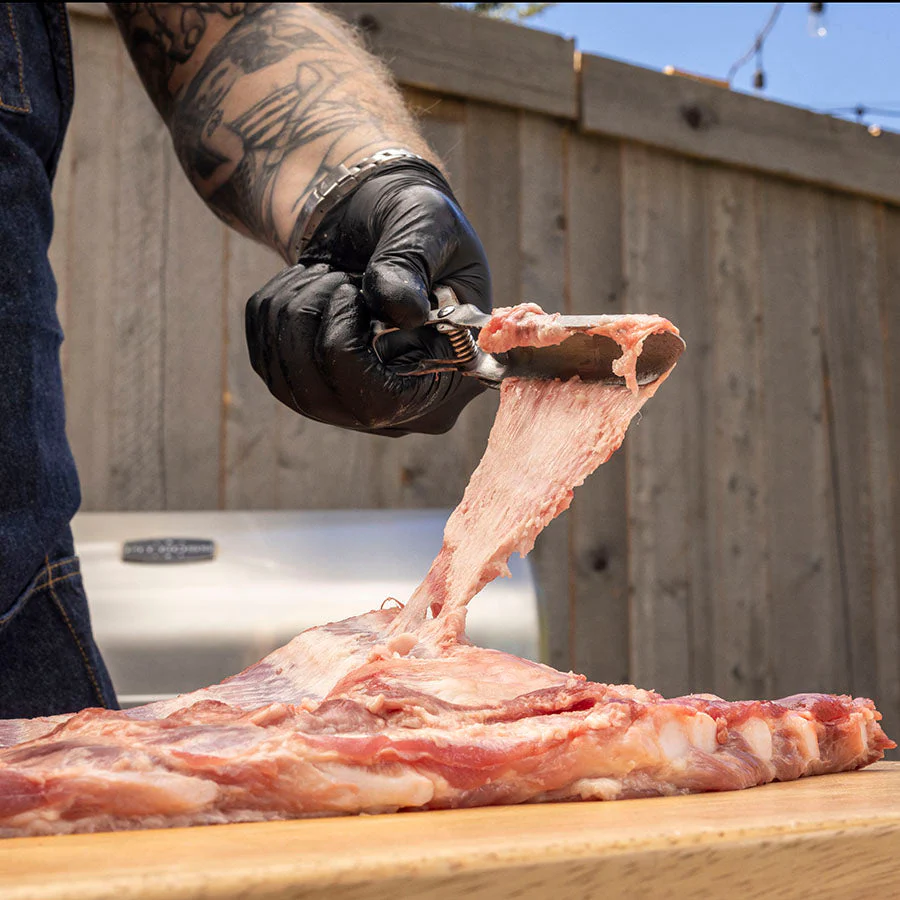 Stainless Steel Rib Prep Tool - Image 3